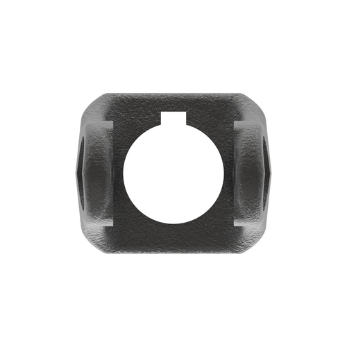  Implement Yoke 1 1/4" Round Bore 5/16" Keyway with Set Screw - image 3
