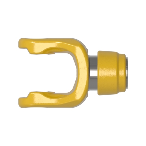 Tractor Yoke Splined 1 3/8" 6 Spline with SSL - image 4