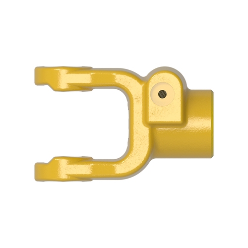  Splined 1 3/8" 21 Spline with Quick Disconnect Pin Tractor Yoke - image 4