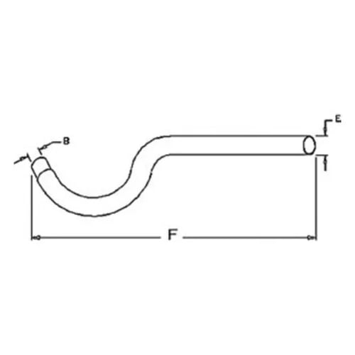White Oliver Mpl Moline Extension Pipe - image 2