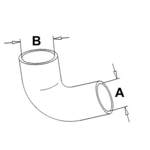 Case-IH Radiator Bottom Hose - image 2