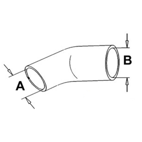 Case-IH Radiator Bottom Hose - image 3