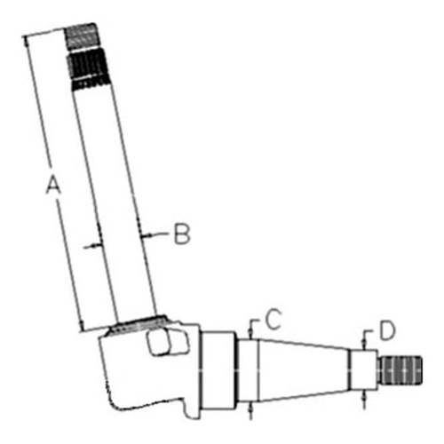 Case-IH Spindle RH / LH - image 2