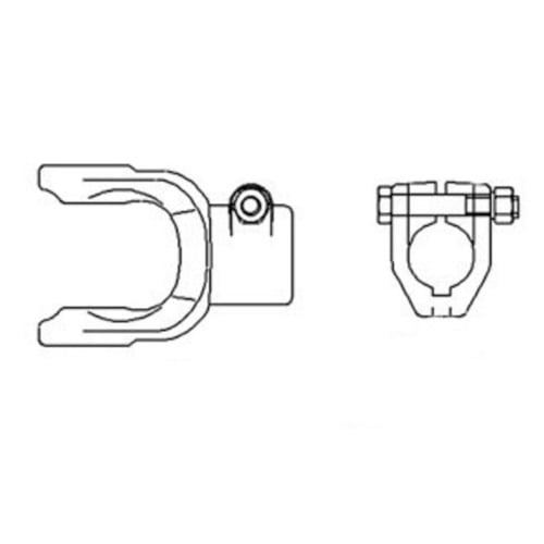 Comer Industries Implement Round Bore Yoke - image 1