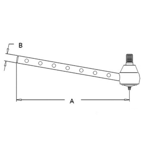 Massey Ferguson Outer Tie Rod RH - image 2