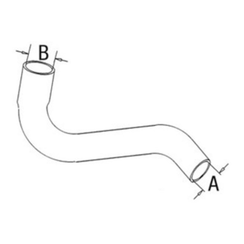 Case-IH Radiator Bottom Hose - image 4