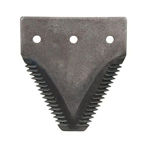 Case-IH Sickle Section Black 11ga Top Serrated 2 Hole Set of 10 211-211-C - image 1