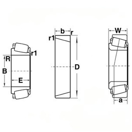  Tapered Roller Bearing Cone - image 2