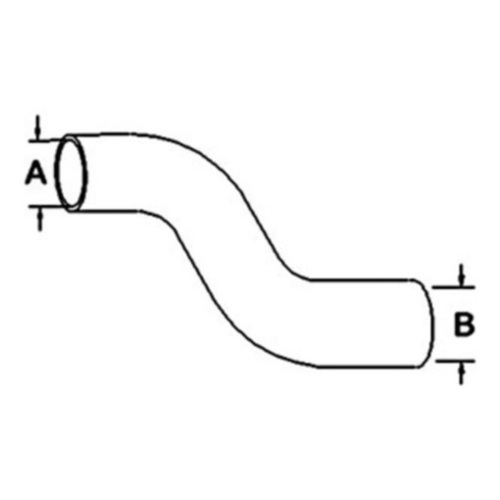 Case-IH Radiator Lower Hose - image 3