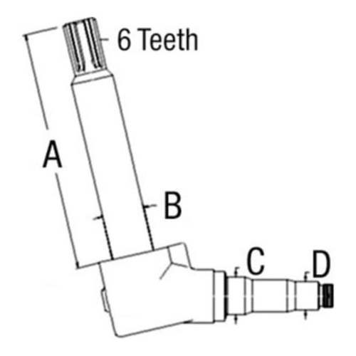 White Oliver Mpl Moline Spindle Assembly RH / LH - image 2