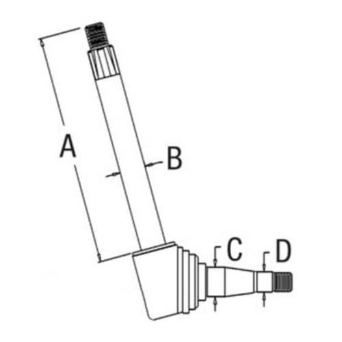 Massey Ferguson Spindle LH - image 2
