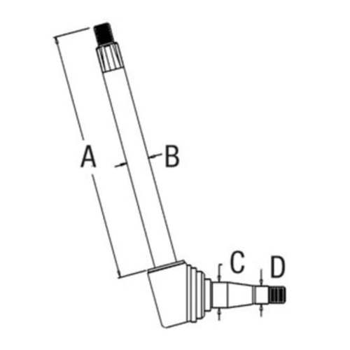 Massey Ferguson Spindle RH - image 2