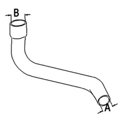 Replaces A-155613A RADIATOR HOSE UPPER Details about   A&I Prod 