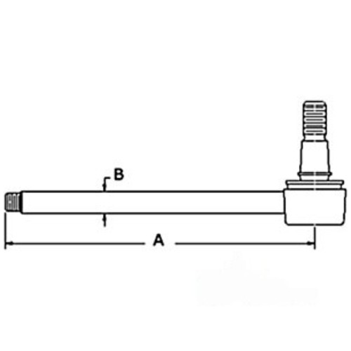 Massey Ferguson Steering Cylinder Rod withEnd - image 3