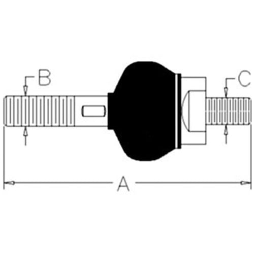  Steering Cylinder Tie Rod Joint - image 4