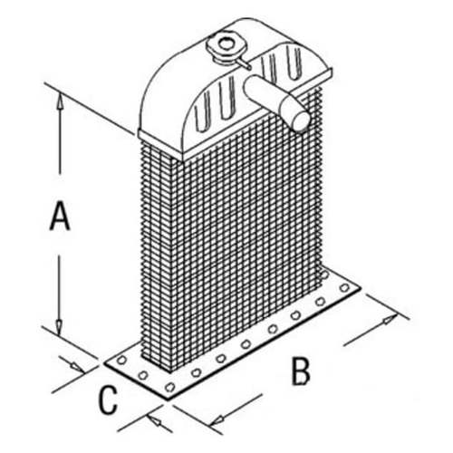 Case-IH Radiator Core - image 2