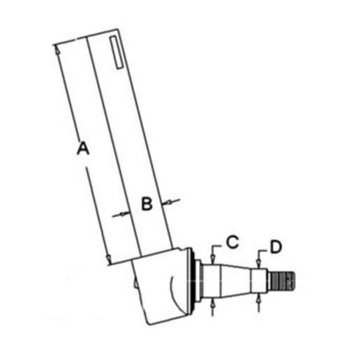 Massey Ferguson Spindle LH - image 2