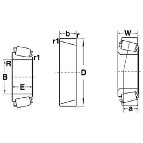  Tapered Roller Bearing Cone - image 2