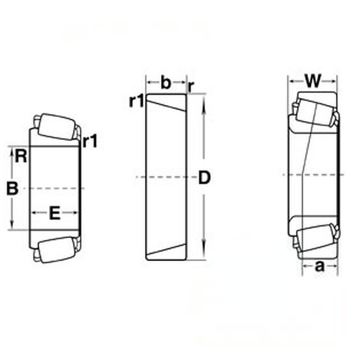  Tapered Bearing Cup - image 2