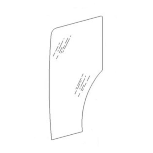 Ford New Holland Cab Door Glass LH 6 Holes - image 1