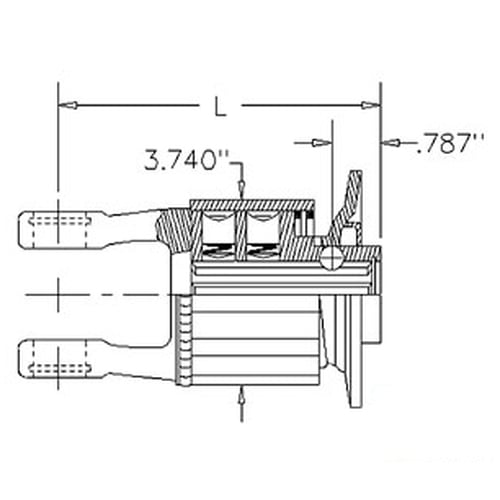 Vermeer Radial Pin Clutch K34B - image 3