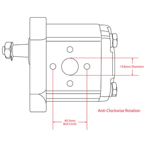John Deere Hydraulic Pump - image 2