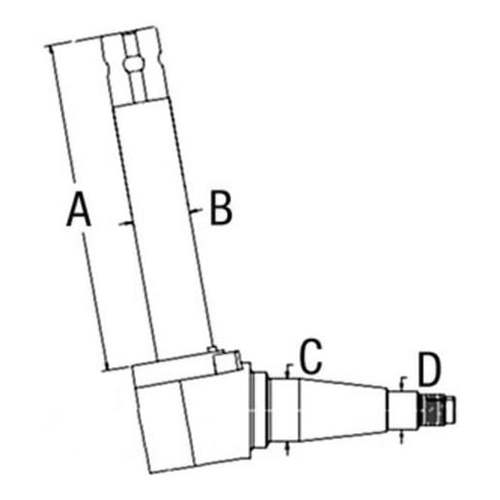 Ford New Holland High Profile Spindle RH - image 2