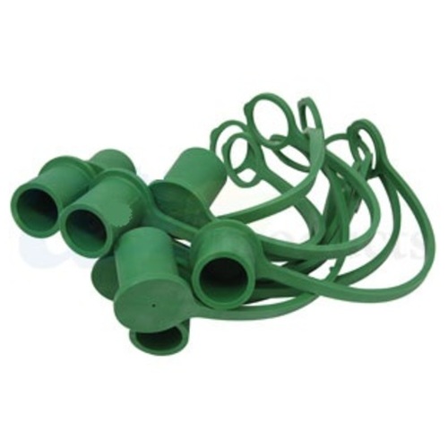  Green Dust Cap 1/2" Pack of 10 - image 1