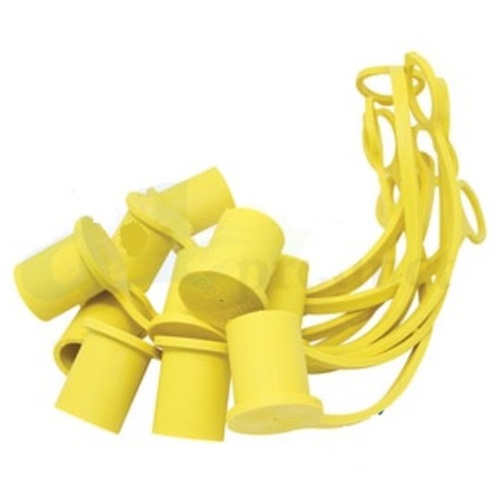  Yellow Dust Cap 1/2" Pack of 10 - image 1