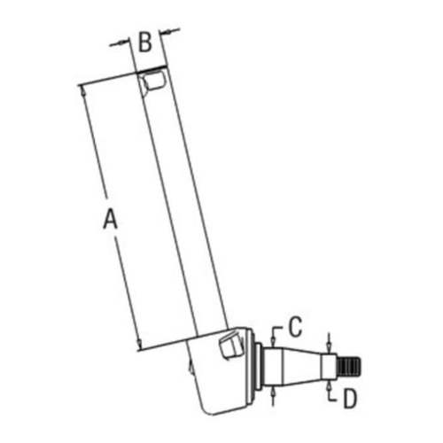 Massey Ferguson Spindle RH - image 2