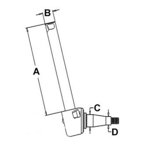 Massey Ferguson Spindle RH / LH - image 2