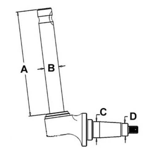CX100 Spindle RH - image 2