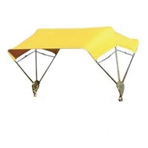  3 Bow Buggy Top 48" Yellow - image 1