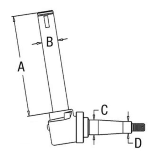 Allis-Chalmers Spindle LH / RH - image 2