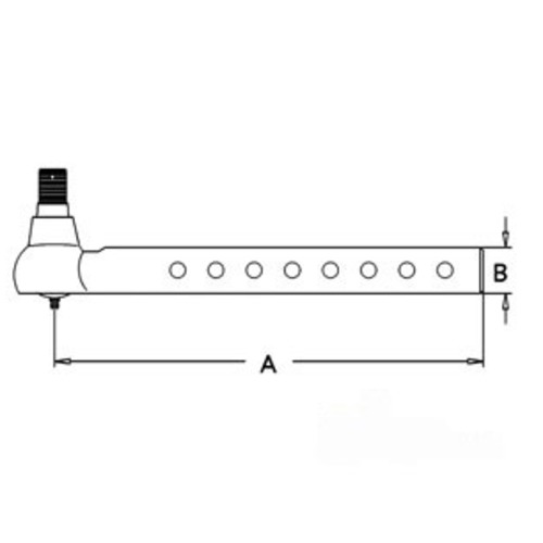 Allis-Chalmers Outer Tie Rod - image 2
