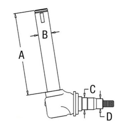 Allis-Chalmers Spindle LH / RH - image 2