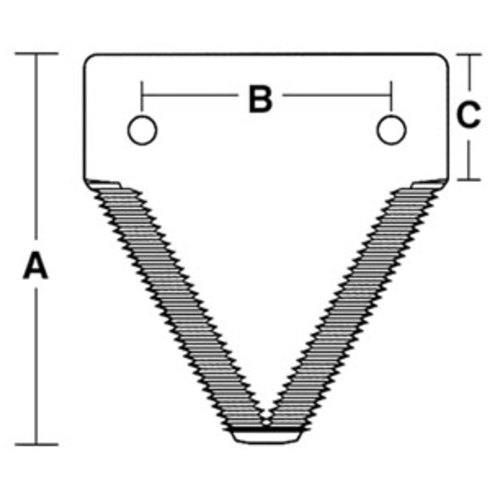 Hesston Chrome Overlap Section Kit - image 4