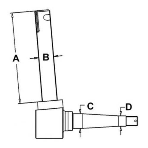 Allis-Chalmers Spindle LH - image 2