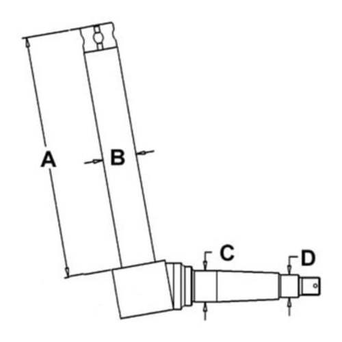 Allis-Chalmers Spindle RH - image 2