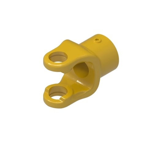  Round Bore Implement Yoke with Keyway & Set Screw - image 1