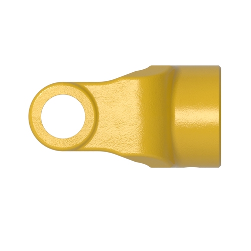  Implement Yoke Round Bore 1 1/2" with 3/8" Keyway - image 4