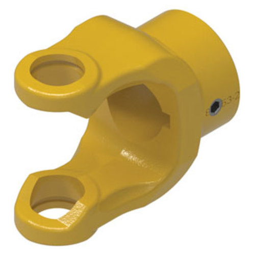 Implement Yoke Round Bore 1 1/2" with 3/8" Keyway - image 1