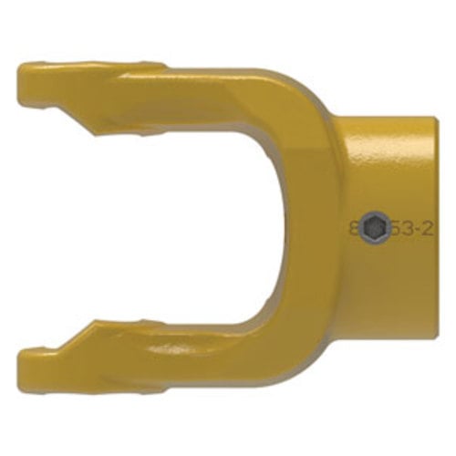  44mm Round Bore Implement Yoke with 9mm Keyway & Setscrew - image 2