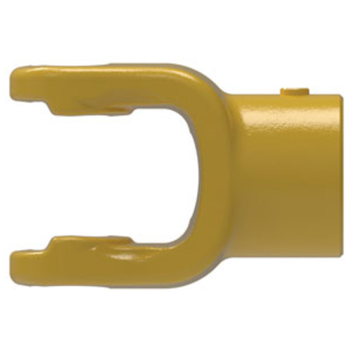  35 mm Round Bore Implement Yoke with 10 mm Keyway - image 2