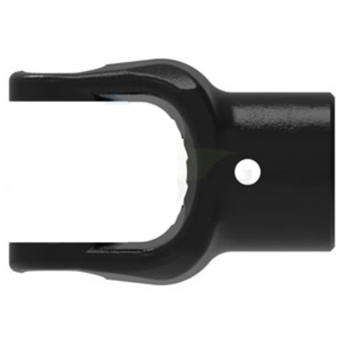  Spline Bore Implement Yoke with 1/4" Pin Hole - image 2