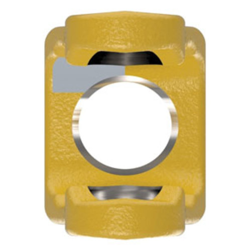  Implement Yoke Round Bore 1 1/4" with 3/8" Pin Hole - image 3