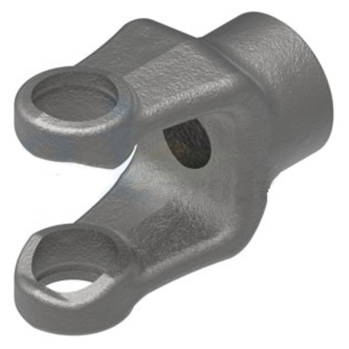  Stock Bore Implement Yoke with Hub O.D. Turned - image 1