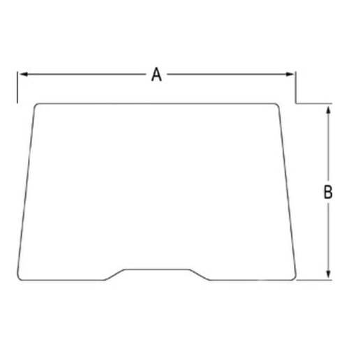  Cab Windshield Glass Front - image 2