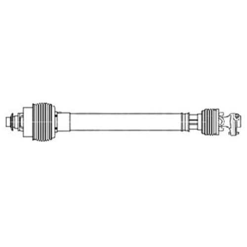 Case-IH CV Driveline 1 3/8" 6 Spline x 1 3/8" -21 Tapered Pin Shear Bolt - image 2
