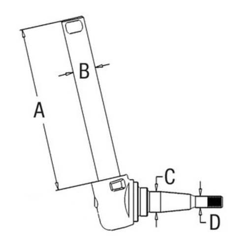 Massey Ferguson Spindle RH - image 2